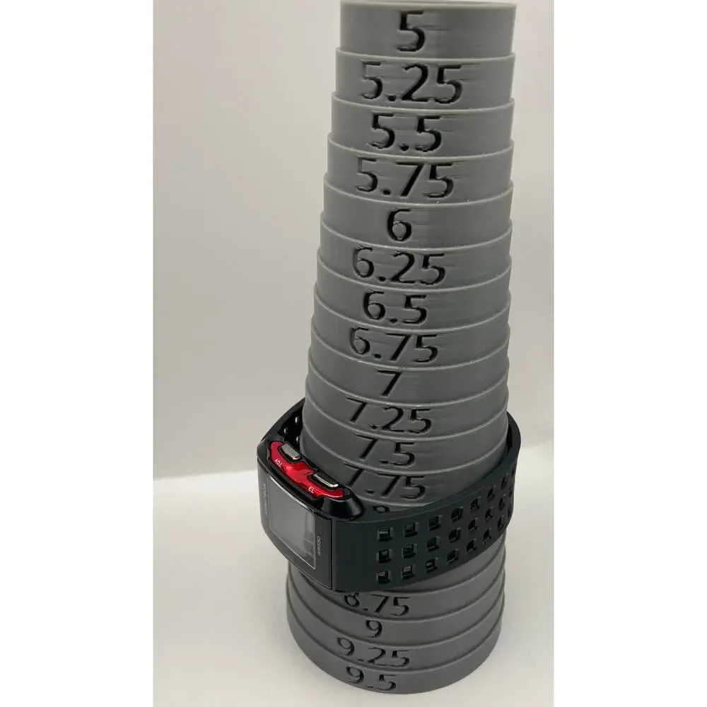 Armitron Men's Black Digital Watch with Red Accent Buttons